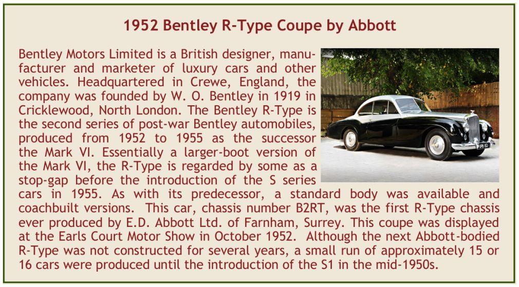 Esval  1:43rd Scale Bentley R-Type Coupe by Abbott Grey 1954