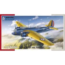 SPECIAL HOBBY 1/72 Scale B-12A BOMBER USAAC YELLOW WINGS OVER USA NET SH72446
