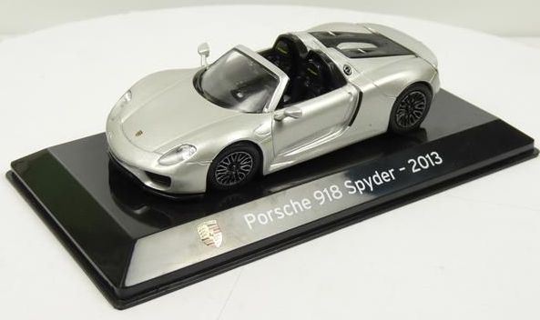 Atlas Editions 1:43 Scale Porsche 918 Spyder Cased - Supercar Collection