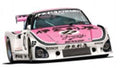 Nunu kits 1:24 Scale Porsche 935 K3 1980 Le Mans #42