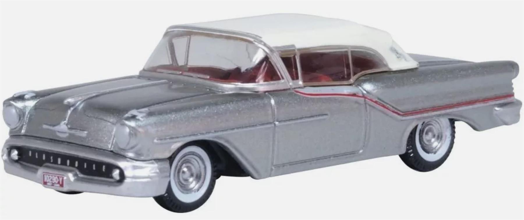 Oxford Diecast 87OC57003 1/87  Scale 1957 OLDSMOBILE 88 CONVERTIBLE (CLOSED) JUNEAU