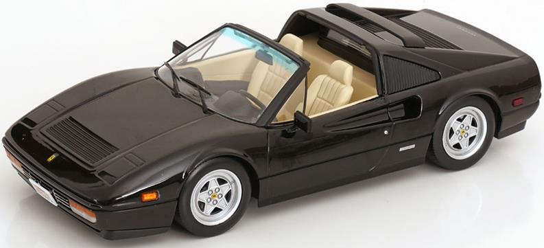 KK Scale 1:18th Scale Ferrari 328 GTS 1985 US Version Miami Vice Black