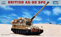 Trumpeter 07221 1/72 Scale  AS90 Self-Propelled Howitzer Model Kit