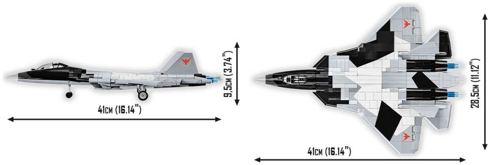 COBI N/A Scale Enemy Strike Jet Top Gun Maverick (851 pcs