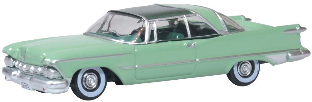Oxford Diecast 1:87 Scale Imperial Crown 2 Door Hard Top 1959 Highland Green/Ballad Green