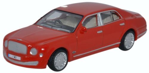 Oxford Diecast 1:76 Scale Bentley Mulsanne - St James Red