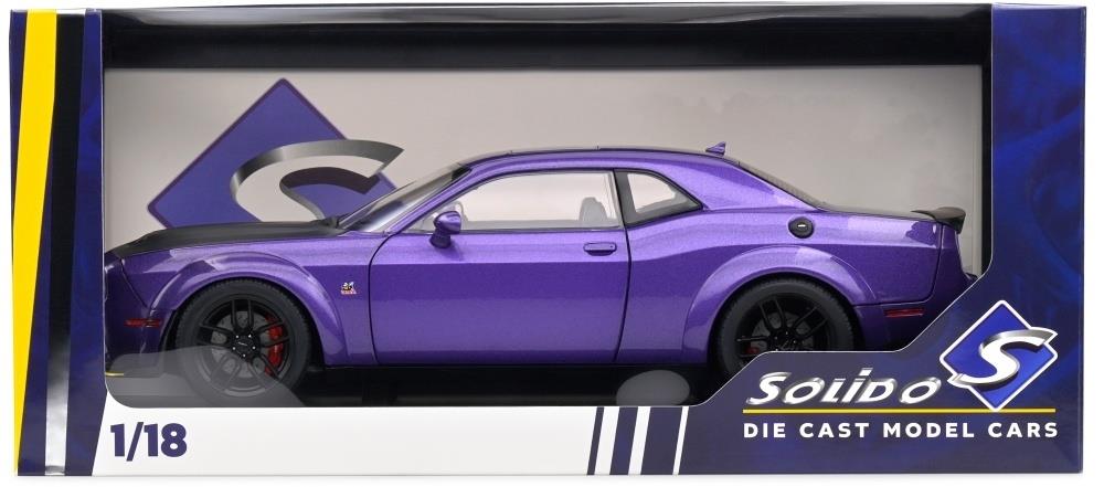Solido  1:18th Scale Dodge Challenger SRT Hellcat Redeye Widebody Plum Crazy 2020