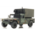 Artitec 1:87 Scale Humvee Camo Shelter TK-HQ Unit (US) Ready-Made, Painted