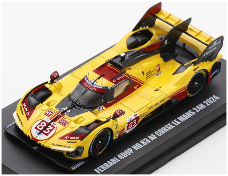 Looksmart 1:64th Scale Ferrari 499P #83 AF Corse Winner Le Mans 24H 2024 R. Kubica/R. Shwartzman/Y. Ye