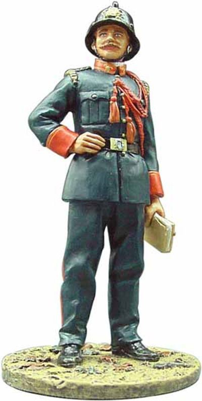 Atlas Editions 1:32 Scale fireman - full dress uniform -Madrid- 2003