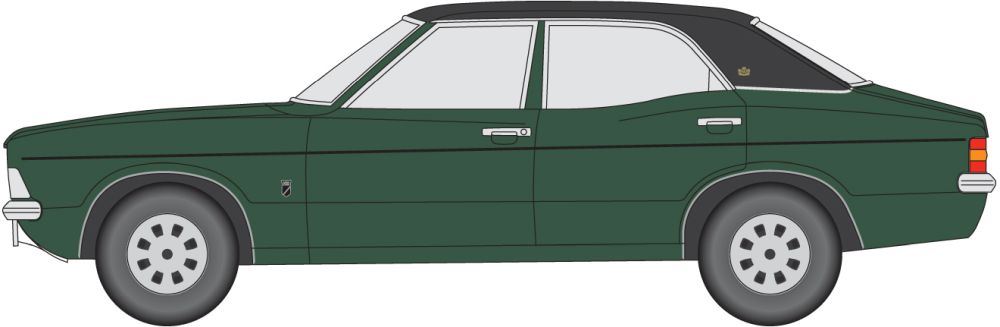 Oxford Diecast 1:76 Scale Ford Cortina MkIII Evergreen