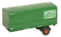 Oxford Diecast 1:76 Scale Box Trailer 2pc Set - Southern