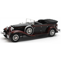 Matrix 1:43 Scale Cord L-29 Phaeton Sedan Black Open 1931
