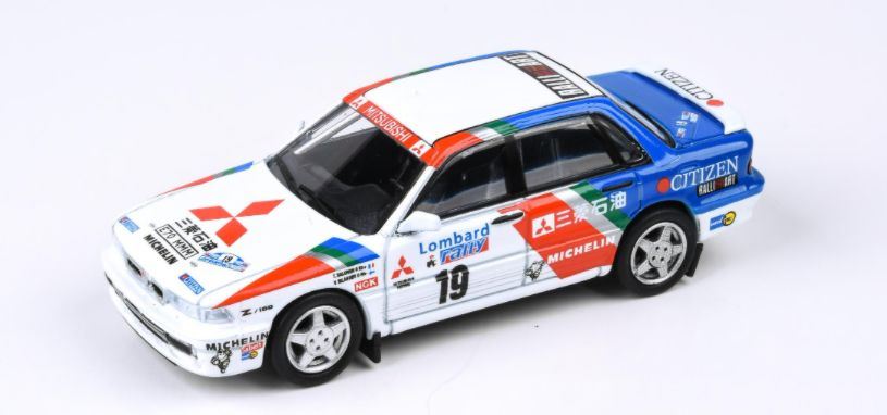 Paragon 1:64 Scale Mitsubishi Galant VR-4 #19 Lombard Rally RAC 1989 (LHD)