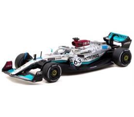 Tarmac Models 1:64 Scale Mercedes AMG W13 E Performance #63 Petronas F1 GP Belgian 2022 G.Russell