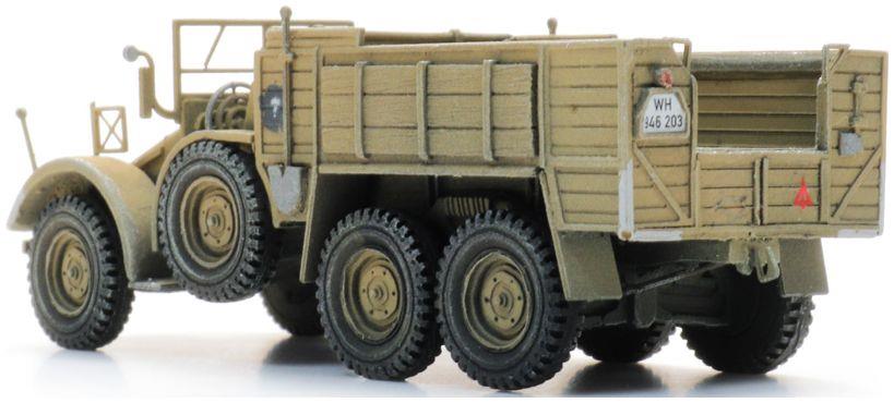 Artitec 1:87 Scale Krupp Protze Afrika (WM) Ready-Made, Painted