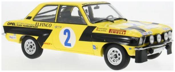MCG model car group 1:18th Scale Opel Ascona A Rally Acropolis 1975 #2 W.Rohrl/C.Geistdorfer