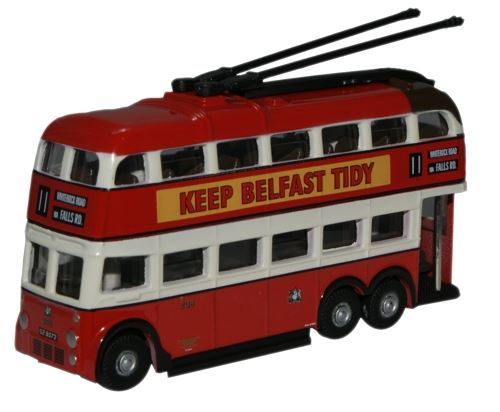 Oxford Diecast 1:148 Scale BUT Q1 Trolleybus - Belfast