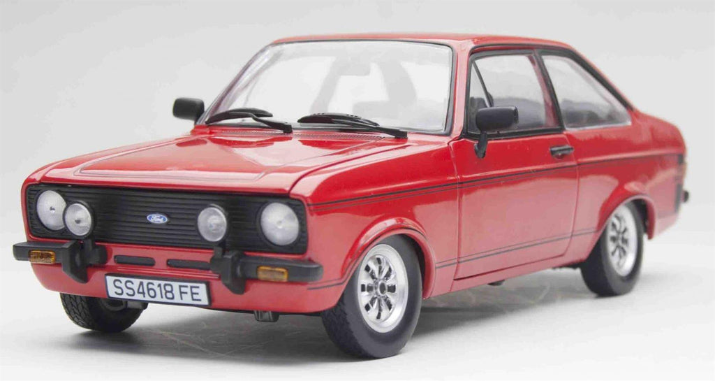 Sunstar 1:18 Scale Ford Escort MKII Sport Red 1975