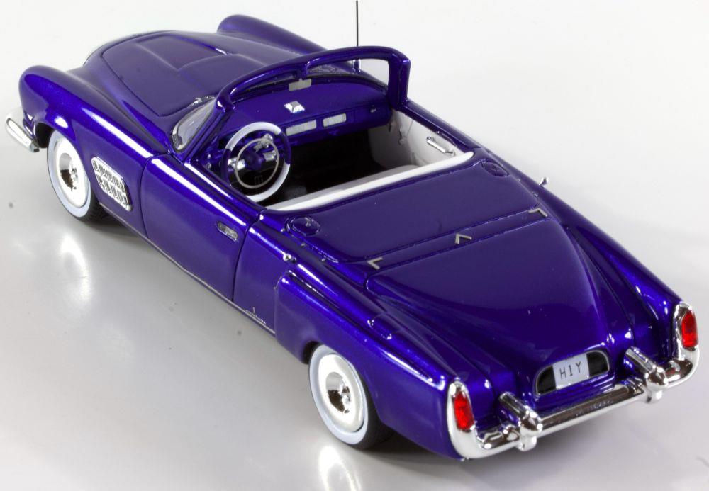 Brausi 1:43 Scale Cadillac Series 62 Pininfarina 1954 - Blue