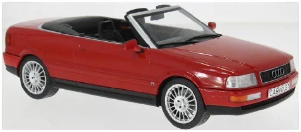 MCG  1:18th Scale Audi Cabriolet Red 1991