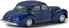 Esval 1:43 Scale Delage D6-3L Sedan by Autobineau Closed Roof Blue 1948-54