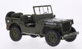 Welly 1:18 Scale Jeep Willys green U.S. Army (Open)