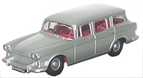 Oxford Diecast 1:76 Scale Humber Super Snipe Estate - Silver