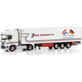 WSi 1:50 Scale Scania S Highline CS20H 4x2 Reefer Trailer 3 Axle J. Stam