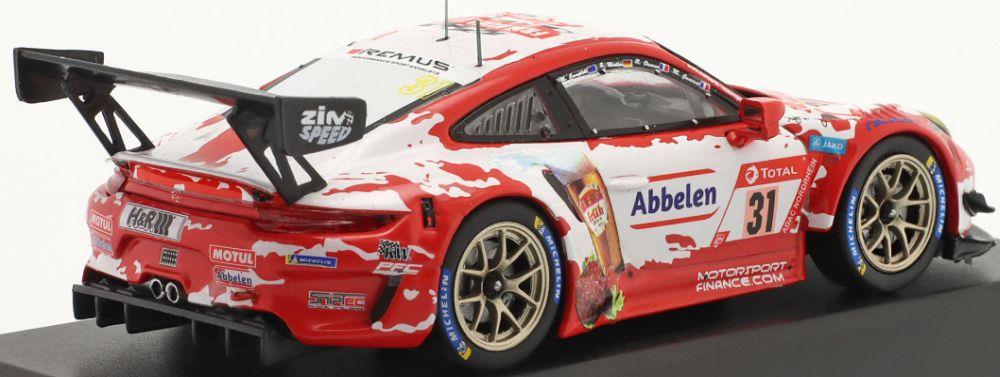 IXO 1:43 Scale Porsche 911 GT3 R #31 24h Nurburgring 2019 Frikadelli Racing Team