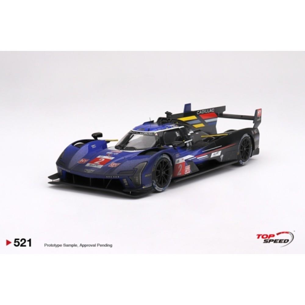 Truescale TSM 1:18 Scale Cadillac V-SERIES.R #2 2023 Le Mans 24hrs 3rd Post-Race Weathered