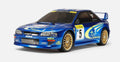 Tamiya 58631 1/10 Scale Subaru Impreza TT-02 RC Kit with THW1060 ESC