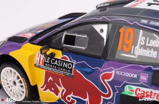 Truescale TSM 1:18 Scale Ford Puma RALLY1 #19 M-SPORT Ford WRT 2022 Rally Monte Carlo Winner
