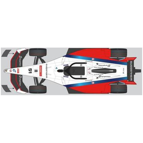Spark 1:43 Scale Andretti Formula E #51 Nico Muller