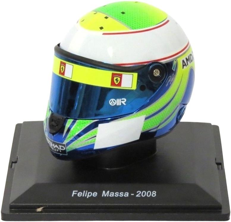 Atlas Editions 1:5th Scale Felipe Massa 2008 Ferrari F1 Helmet Collection