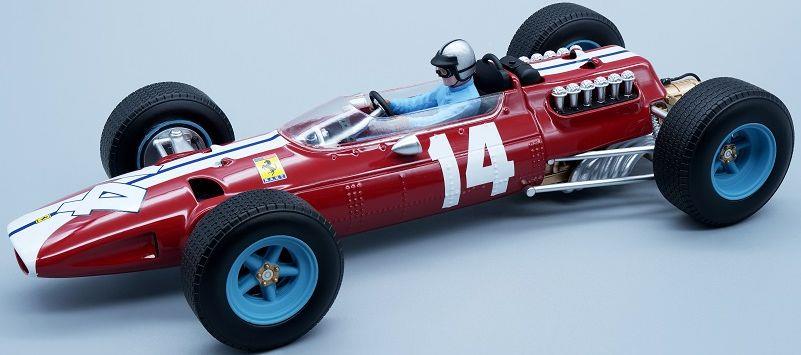 Tecnomodels� 1:18 Scale Ferrari 512 F1 GP USA Team NART 1965 #14 Pedro Rodriguez w/Driver Figure