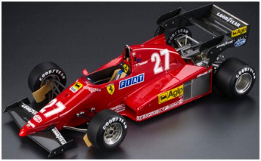 GP Replicas 1:18 Scale Ferrari 126C3 #27 Patrick Tambay Pole German GP 1983