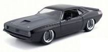 Jada 1:24 Scale 1973 Plymouth Barracuda, Charcoal Grey