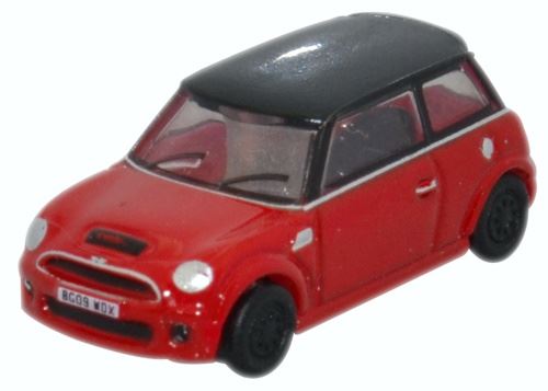 Oxford Diecast 1:148 Scale BMW Mini - Chili Red
