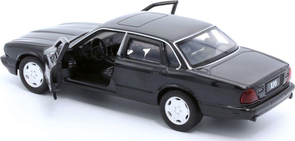 Tayumo 1:36 Scale Jaguar XJ6 - Anthracite Pull Back