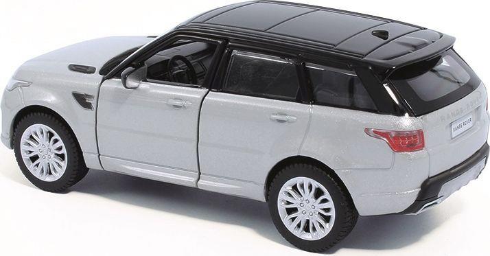 Tayumo 1:36 Scale Range Rover Sport - Indus Silver Pull Back