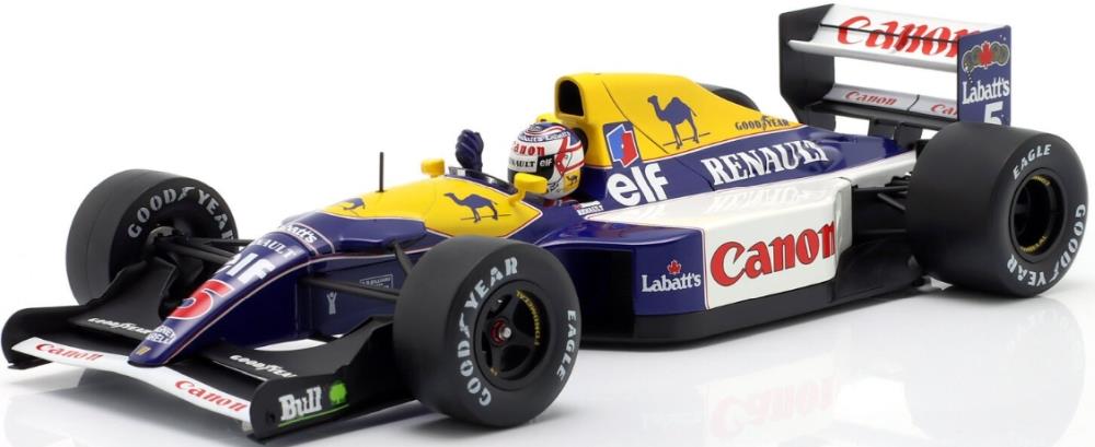 IXO Werk83 1:18th Scale Williams FW14 #5 Nigel Mansell Winner British GP F1 1991