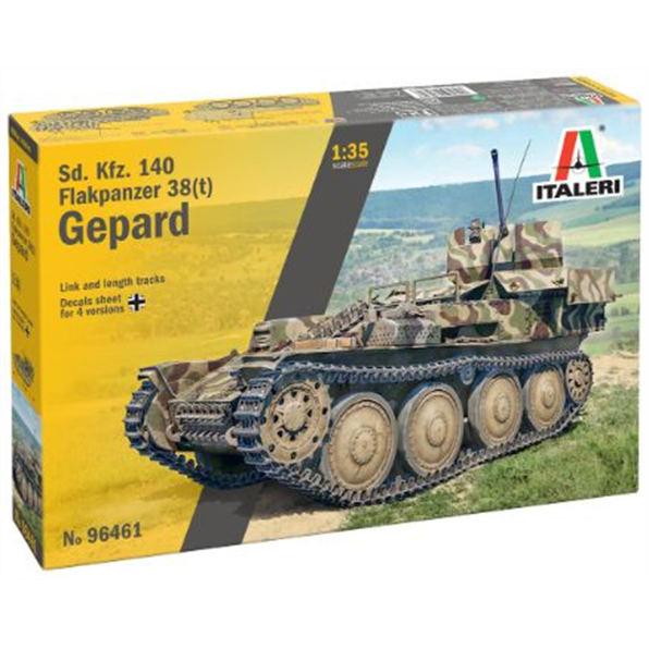 Italeri 1:35 Scale Sd. Kfz. 140 Flakpanzer 38(t) Gepard