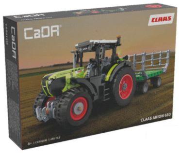 Cada  N/A Scale CLAAS Arion 660 Farm Tractor Brick Builder (448 pcs)