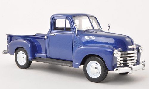 Welly 1:24 Scale Chevrolet 3100 Pick up 1953 - Blue
