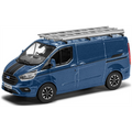 Corgi 1:43 Scale Ford Transit Custom Sport, Chrome Blue