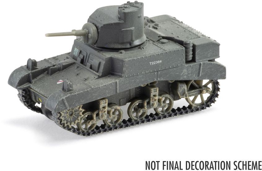 Corgi  Scale MiM - M3 Stuart Tank