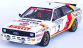 Trofeu 1:43 Scale Audi Quattro 4th Manx Rally 1985 Harald Demuth/Emilio Radaelli
