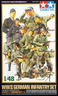 Tamiya 1/48 Scale Kit WWII German Infantry Army Set 32512