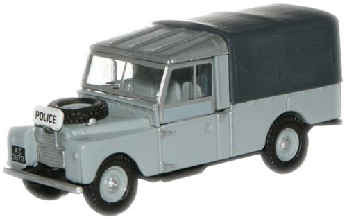 Oxford Diecast 1:76 Scale Land Rover S1 109" RUC Canvas